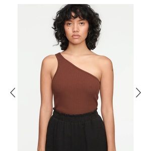 Lacausa Lia tank one shoulder